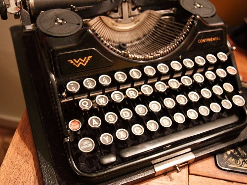 donna cook editor typewriter